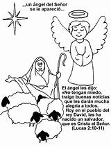 Colorear Cristianos Teresa Navidad Santa Biblia Pastorcitos Pastores Versiculos Bíblicos Jesús Clases sketch template