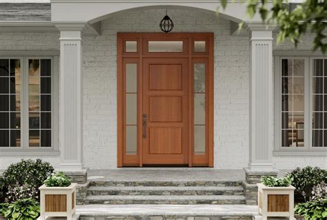 colonial front doors traditional style entry doors trustile
