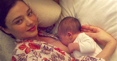 Miranda Kerr And The Debate About Breastfeeding In Public Mirror Online