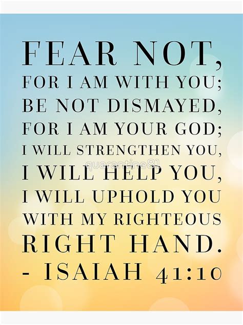 isaiah  bible quote canvas print  sale  quarantine redbubble