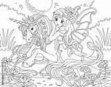 Unicorn Coloring Princess Comp Contents Similar Search sketch template