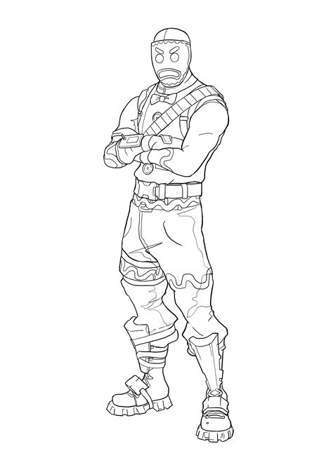 fortnite coloring pages   ultra high resolution man