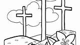 Crosses Three Drawing Coloring Paintingvalley sketch template