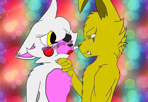224 Best Images About Mangle X Springtrap On Pinterest