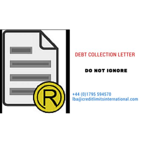 dunning letter credit limits international credit limits