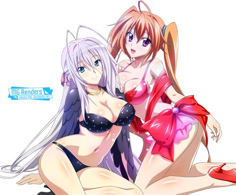 high school dxd rossweisse shidou irina render 1