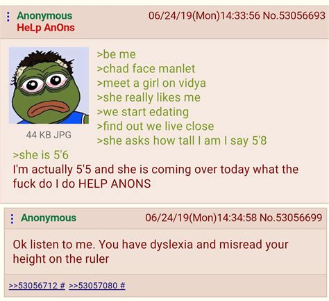 anon is short r greentext greentext stories know your meme