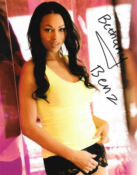 Bethany Benz Adult Video Star Signed Hot 8x10 Photo Autographed 4