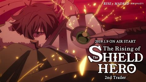 rising   shield hero shares  promotional video visual release date  cast