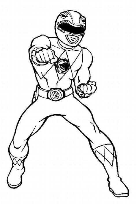 power rangers coloring pages hand drawing  printable