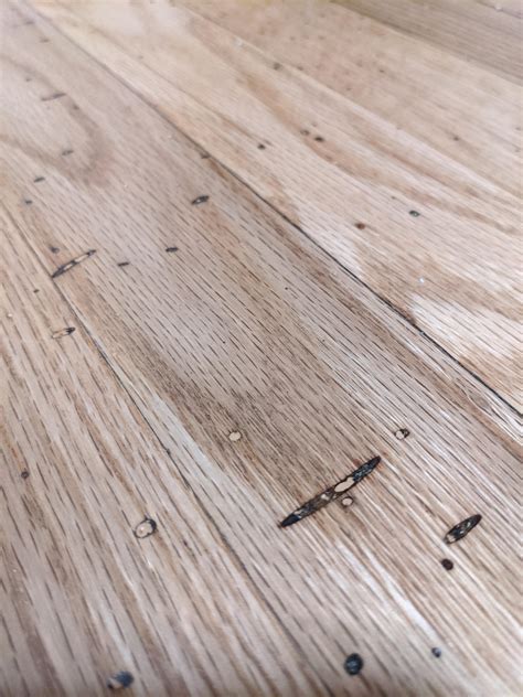 black specksstreaks  hardwood flooring  idea