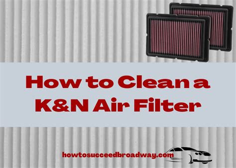 clean  kn air filter step  step simple easy process