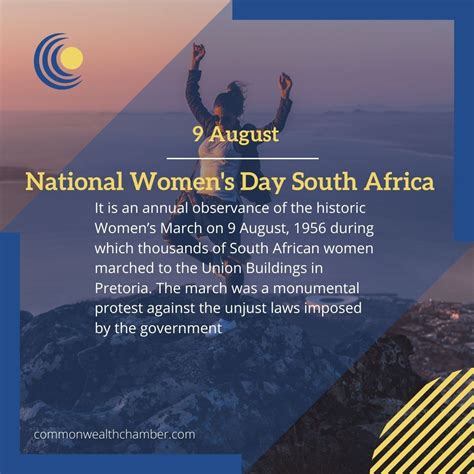 National Women S Day South Africa Commonwealth Chamber Of Commerce