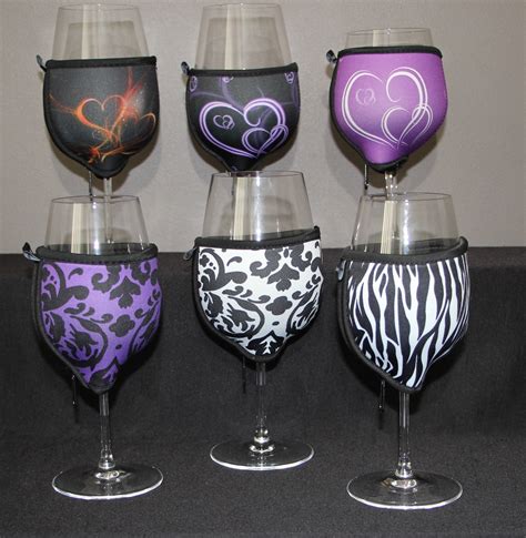 Wine Glass Cooler Individual Large Plonky Pouches