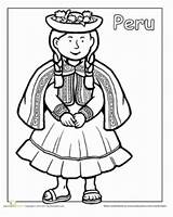 Kids Peru Coloring Activities Pages Learning Peruvian Worksheets Children Ten Mommymaleta Hispanic Multicultural Girl Coloriage Kindergarten Sheets Heritage Color Month sketch template