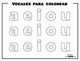 Vocales Letra Paraimprimir Abecedario Imagui Enseñar sketch template