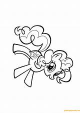 Coloring Pony Goldie Delicious Little Pages Printable Color sketch template