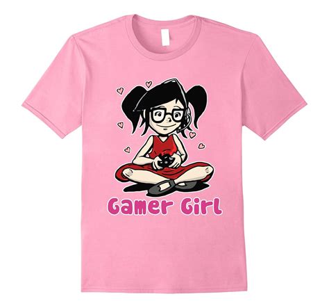 Mad Nerd – Amy Gamer Girl T Shirts Rose – Rosetshirt