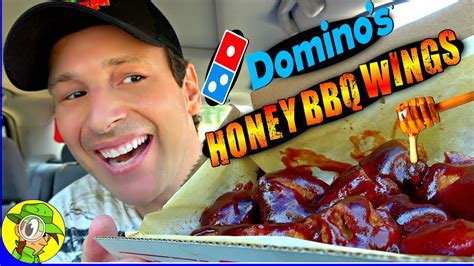 domino s® honey bbq wings review 🍯 new and improved 🤔 peep this out