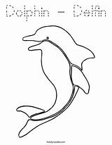 Coloring Dolphin Delfin Favorites Login Add sketch template