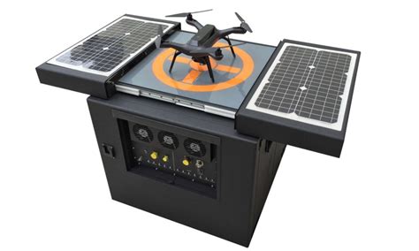 smart grid independent drone battery charging system uas vision