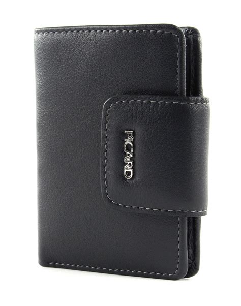 picard geldboerse ladysafe bifold wallet black modeherz