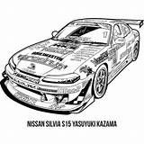 Jdm Supra Squadron Gtr Mitsubishi Silvia Subaru Wrc R32 33am Impreza Corolla Tacoma Drifting sketch template