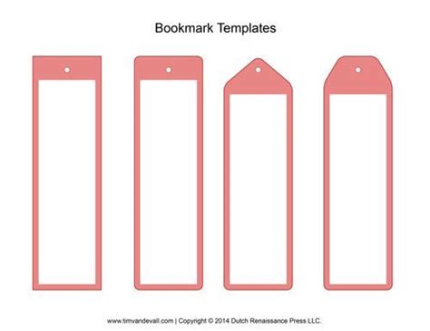 bookmark templates great  designing   bookmarks diy