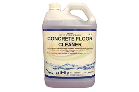 concrete floor cleaner aimix chemicals