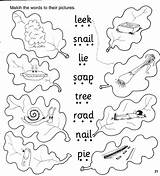 Phonics Jolly Ai Ie Ee Oa Worksheets Workbook Words Slideshare Printable Kindergarten sketch template