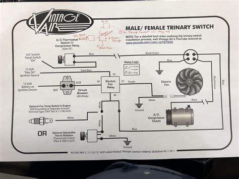vintage air fan wiring diagram wiring diagram