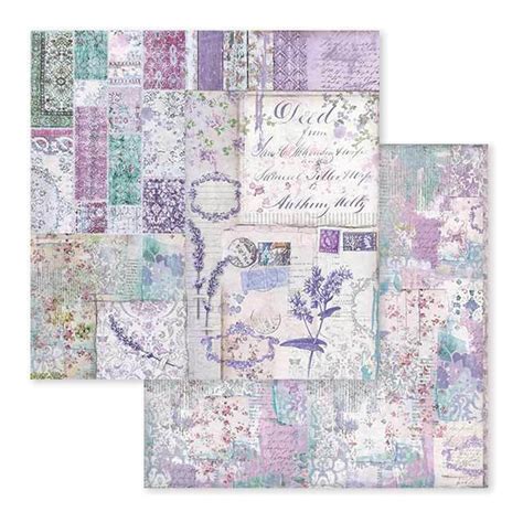stamperia provence paper pack double sided paper  etsy scrapbook paper  scrapbook