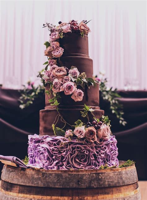 ideas de pasteles de chocolate para boda actitudfem