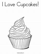 Coloring Cupcakes Pages Dessert Cupcake Cake Print Sweet Yummy Muffins Treat Colouring Printable Desserts Noodle Twisty Twistynoodle Birthday Happy Built sketch template