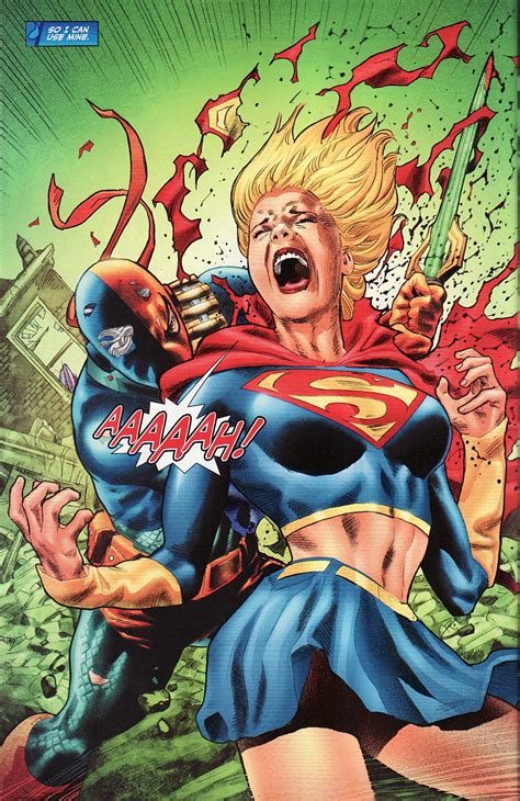 Image Deathstroke Vs Supergirl  Deadliest Fiction