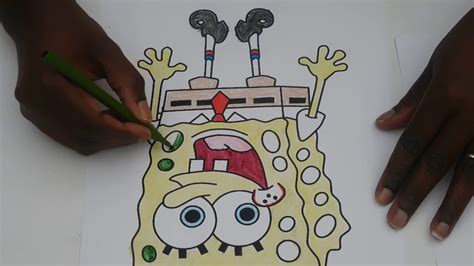 spongebob squarepants coloring youtube