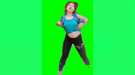 Tik Tok Hindi Song Dance Girl Green Screen Video Tik Tok