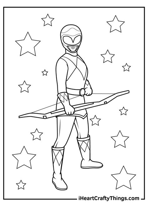 power rangers coloring pages   printables