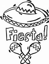 Coloring Pages Mayo Cinco Fiesta Printable Print Size sketch template