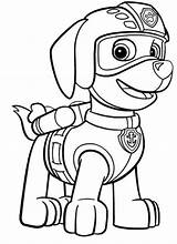 Paw Rocky Patrol Coloring Pages Nick Jr Coloriage Para Pat Patrouille Dessin Colorier Zuma Gratuit La Facile Coloringpagesfortoddlers Canina Sheet sketch template