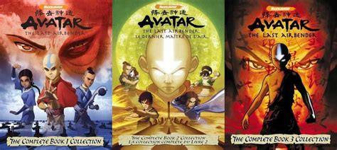 avatar the last airbender complete collection 1 2 3 dvd series box set new 097368527249 ebay