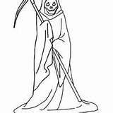 Morte Muerte Reaper Grim Mort Personificada Hellokids Tudodesenhos Faucheuse Bruxas Esqueleto Assustadora Pintar sketch template