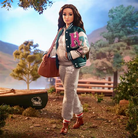 barbie x roots 50th anniversary limited edition doll