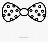 Bow Tie Coloring Clipart Polka Dot Kindpng sketch template