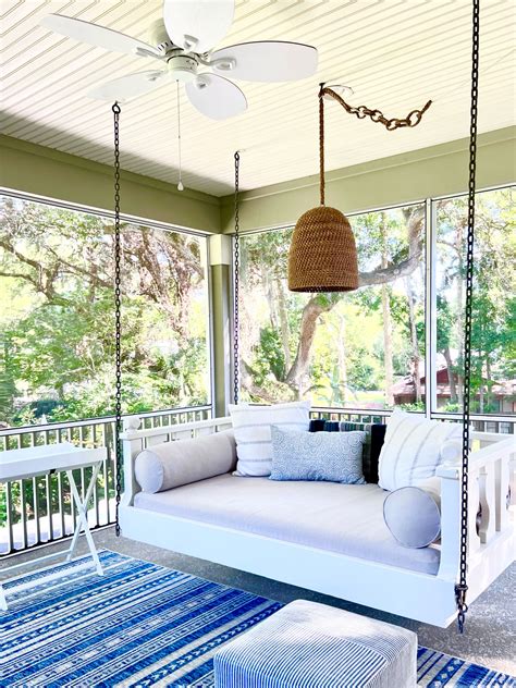 drift    hidden coastal porch swing bed classic casual home