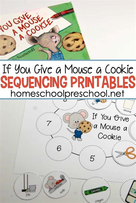give  mouse  cookie sequencing printables