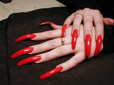 1000 images about beaux ongles on pinterest long nails long red