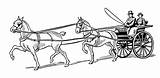 Coloring Carriage Wagon Pferde Tandem Ausmalbild Pferdekutsche Peddler Ausmalen Kostenlos Pferd Sketch Ausdrucken Malvorlagen Ingrahamrobotics Baby sketch template
