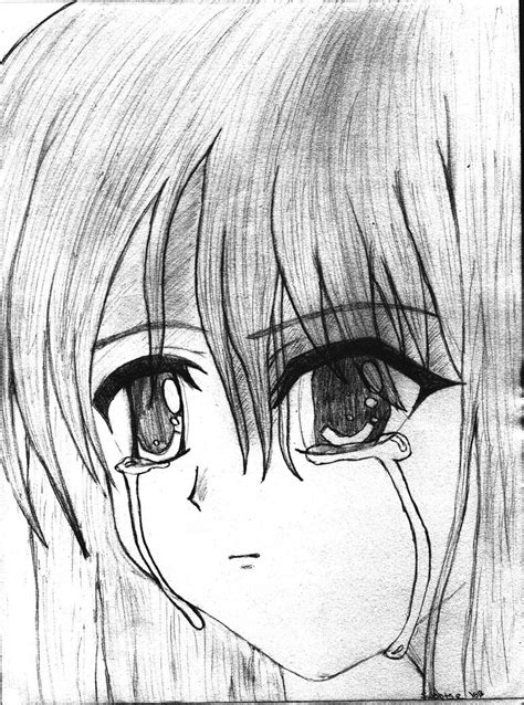 anime sad girl  swantje animelover  deviantart