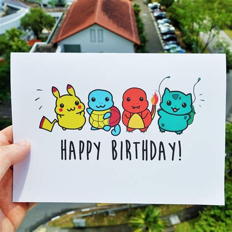 pokemon birthday card printables